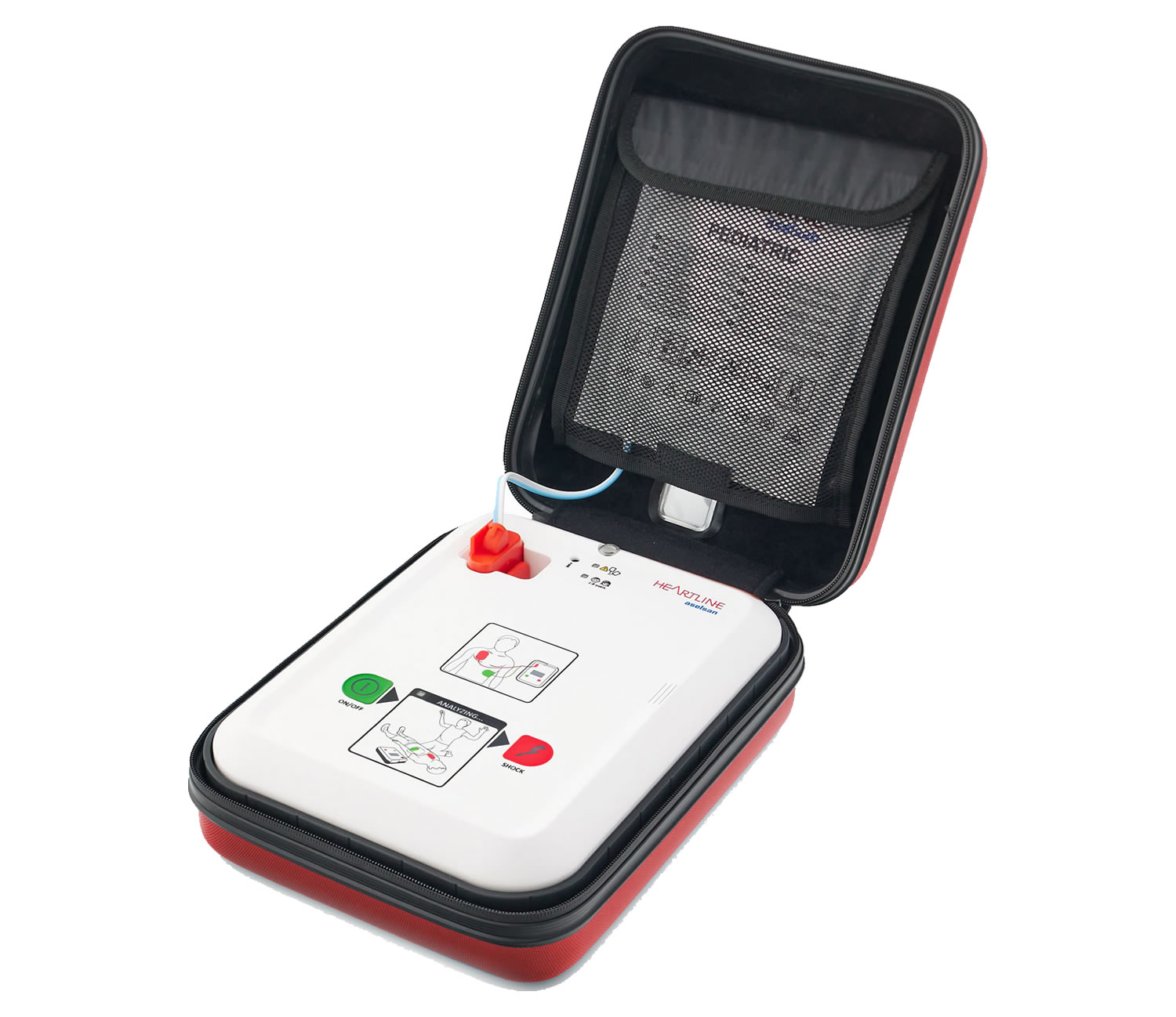 defibrillatore semiautomatico ALSESAN HEARTLINE AEDalt='defibrillatore semiautomatico"